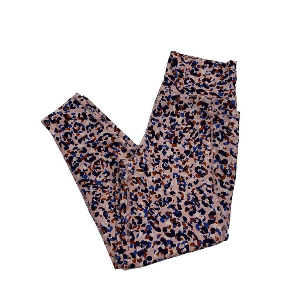 Sage Collective Animal/Leopard/Cheetah Print Leggings Women's Size Large
